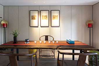 广东禅艺茶室空间