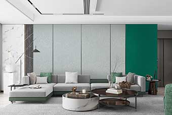 广东轻奢风格-客厅