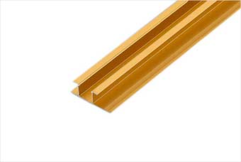 广东航空纤维墙咔铝合金带灯中条（钛金氧化）