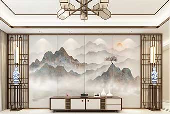 广东森佰汇航空纤维（山水画系列）