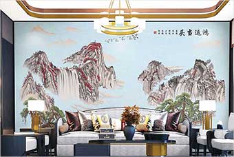 广东森佰汇航空纤维墙咔（鸿运当头）